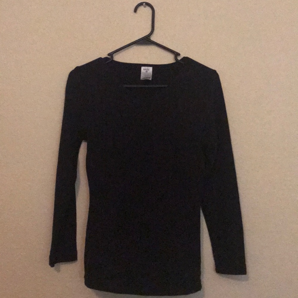 Black shirt and black pants (set)